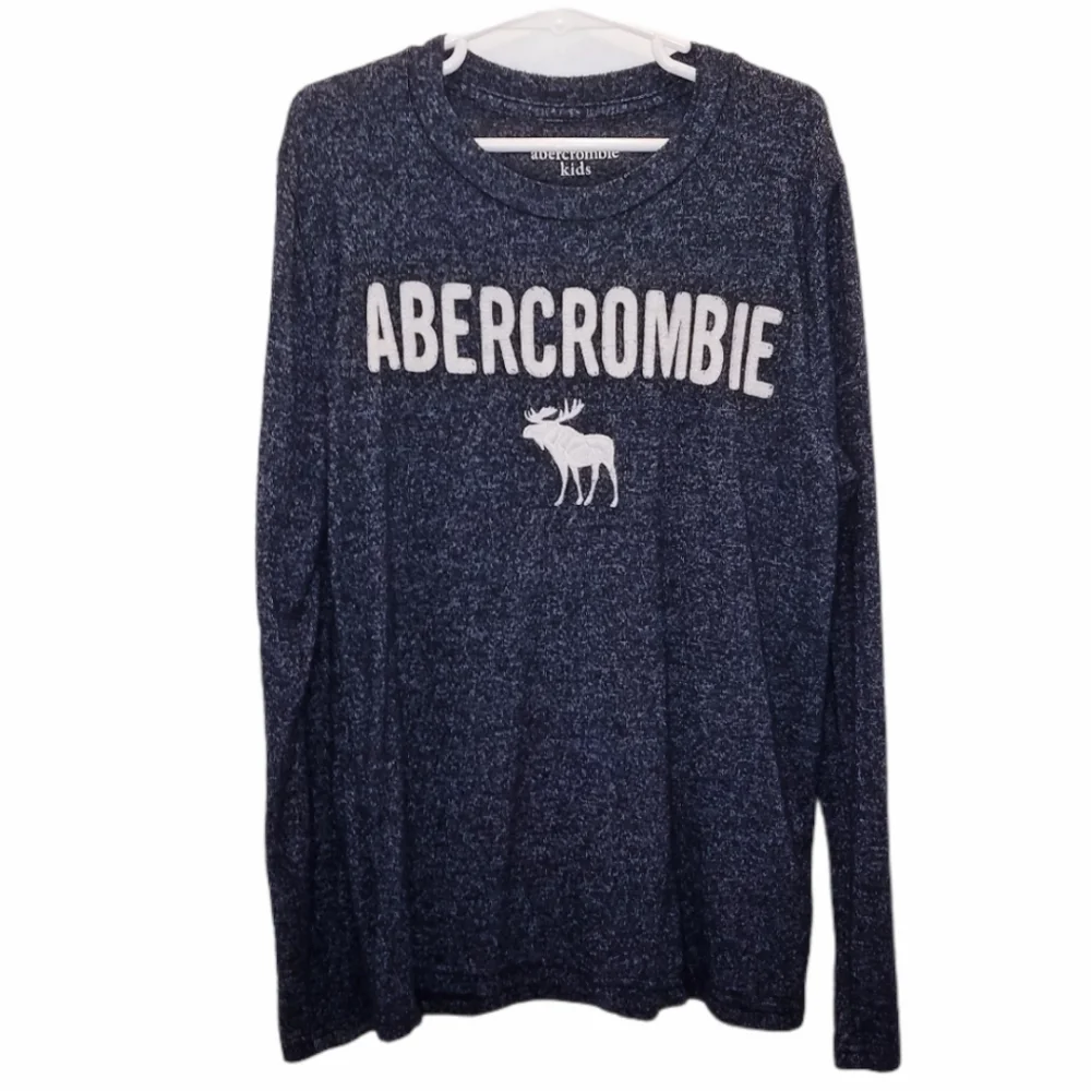 Abercrombie Kids Boys Size 9/10 Shirt Long Sleeve Moose Youth Top Knit